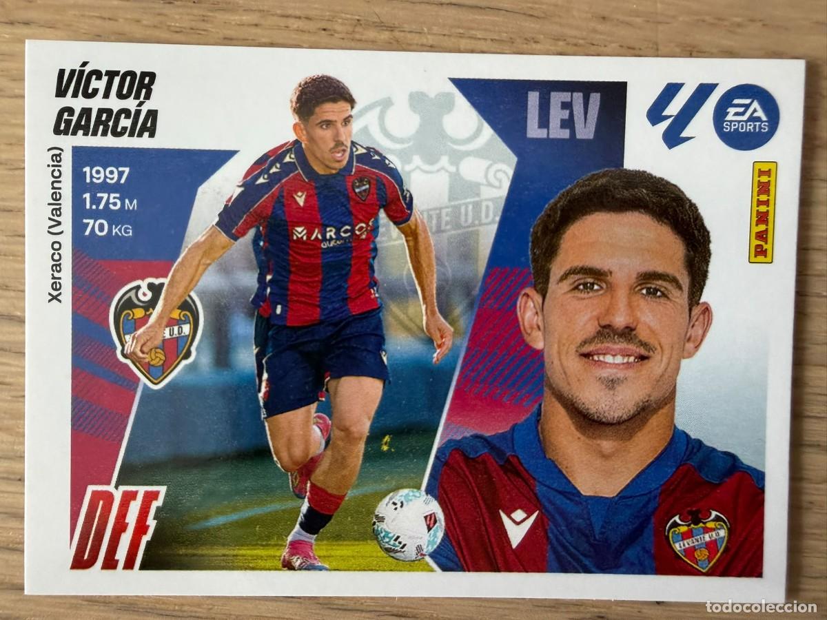 Cromos de f&uacute;tbol: 5 BIS VICTOR GARCIA COLOCA LEVANTE 25 26 2025 2026 LIGA EA SPORTS COLECCIONES ESTE SIN PEGAR