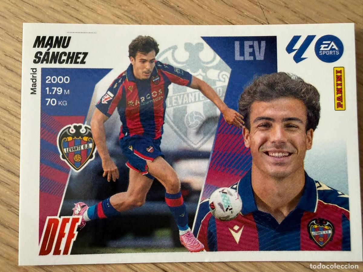 Cromos de f&uacute;tbol: 11 BIS MANU SANCHEZ COLOCA LEVANTE 25 26 2025 2026 LIGA EA SPORTS COLECCIONES ESTE SIN PEGAR