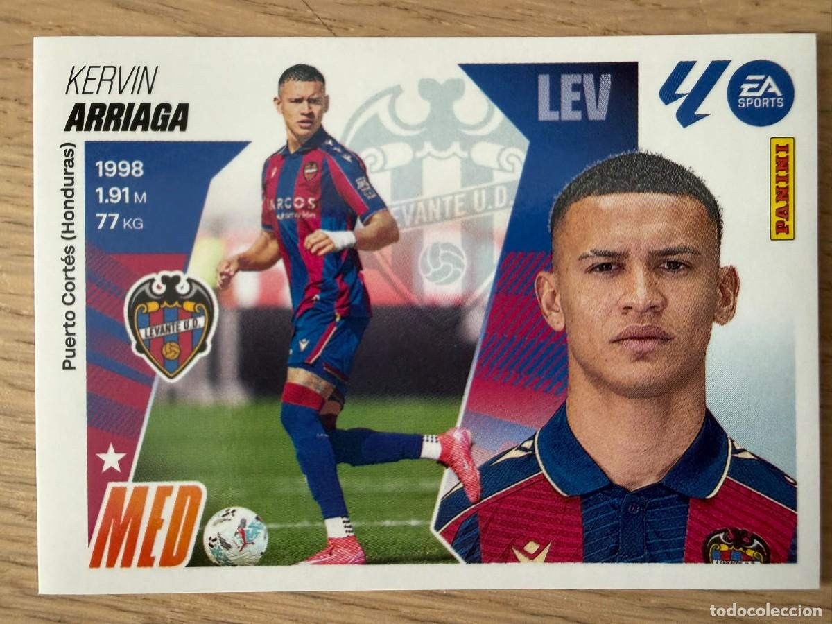Cromos de f&uacute;tbol: 12 BIS ARRIAGA COLOCA LEVANTE 25 26 2025 2026 LIGA EA SPORTS COLECCIONES ESTE SIN PEGAR