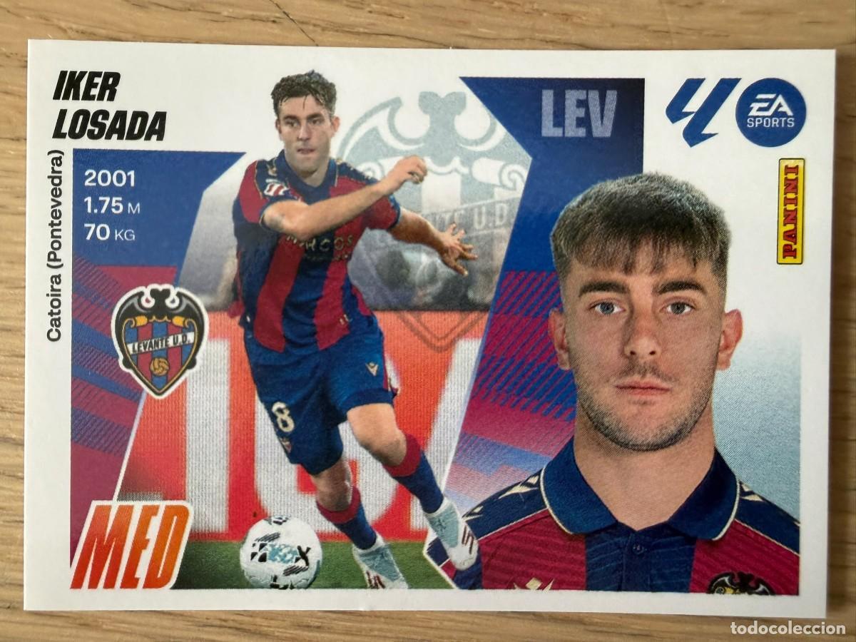 Cromos de f&uacute;tbol: 13 BIS IKER LOSADA COLOCA LEVANTE 25 26 2025 2026 LIGA EA SPORTS COLECCIONES ESTE SIN PEGAR