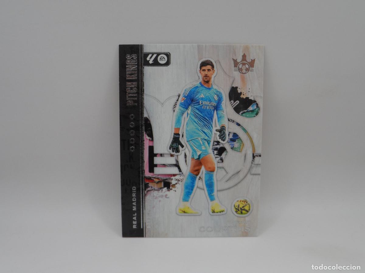 Cromos de f&uacute;tbol: 6 THIBAUT COURTOIS REAL MADRID PANINI PITCH KINGS 2025 2026 25 26