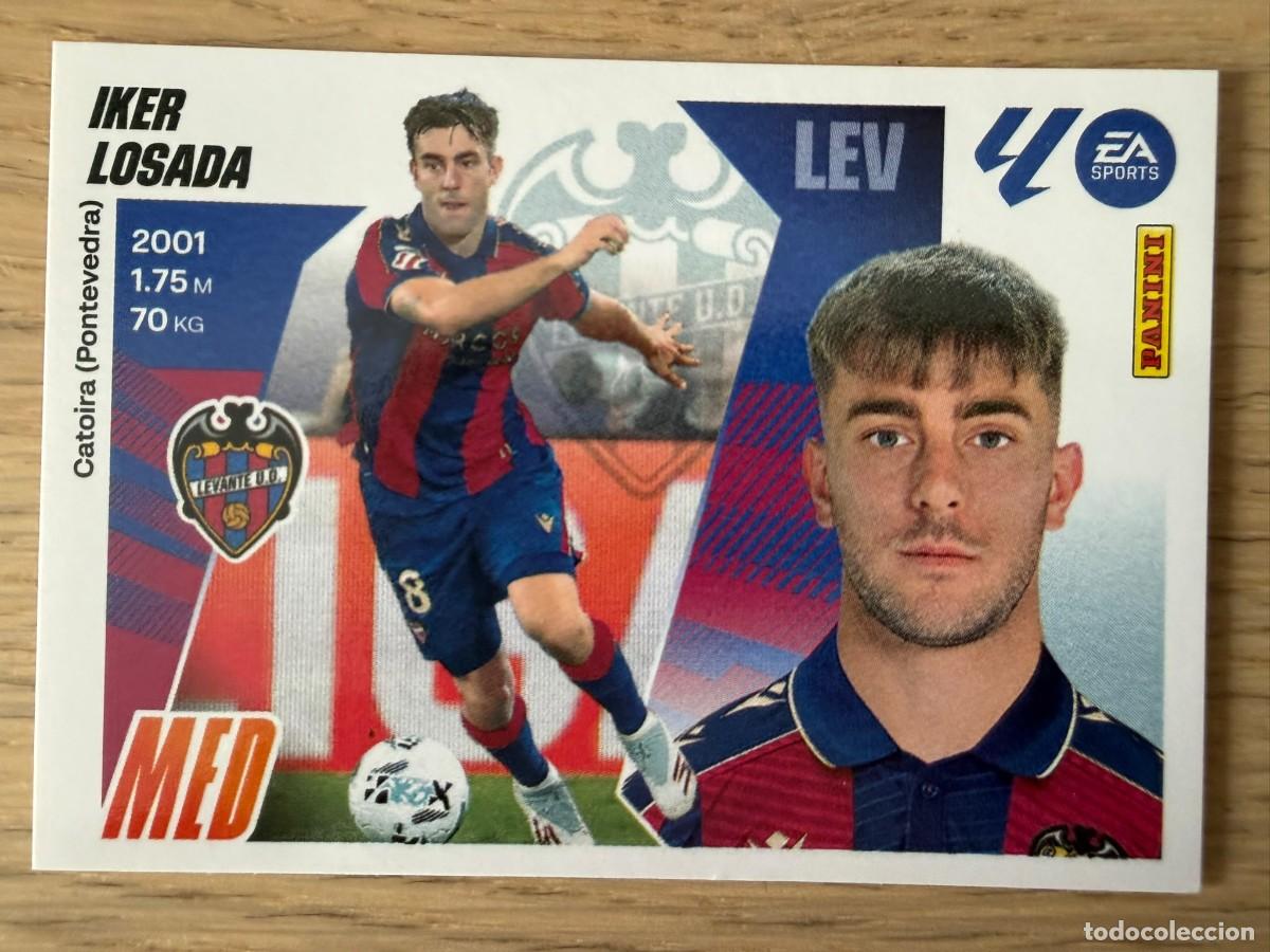 Cromos de f&uacute;tbol: 13 BIS IKER LOSADA COLOCA LEVANTE 25 26 2025 2026 LIGA EA SPORTS COLECCIONES ESTE SIN PEGAR