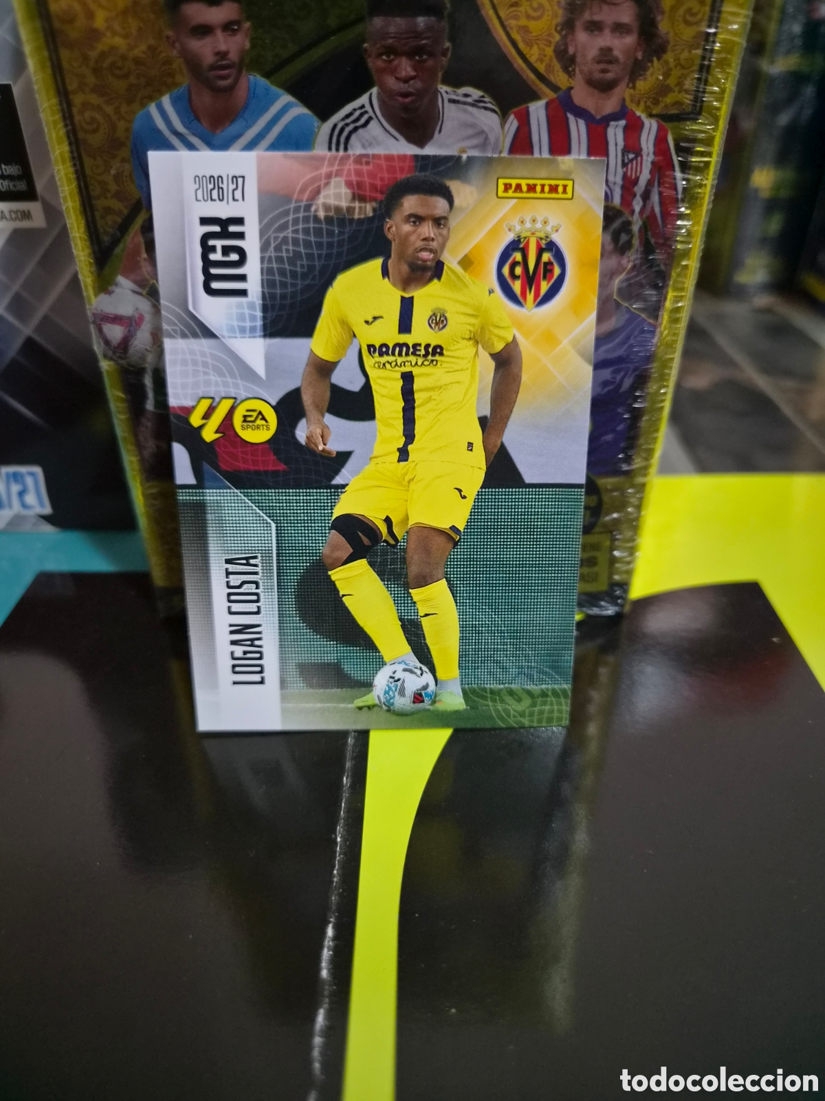Cromos de f&uacute;tbol: N&deg;367 Villarreal Logan Costa Megacracks 26/27
