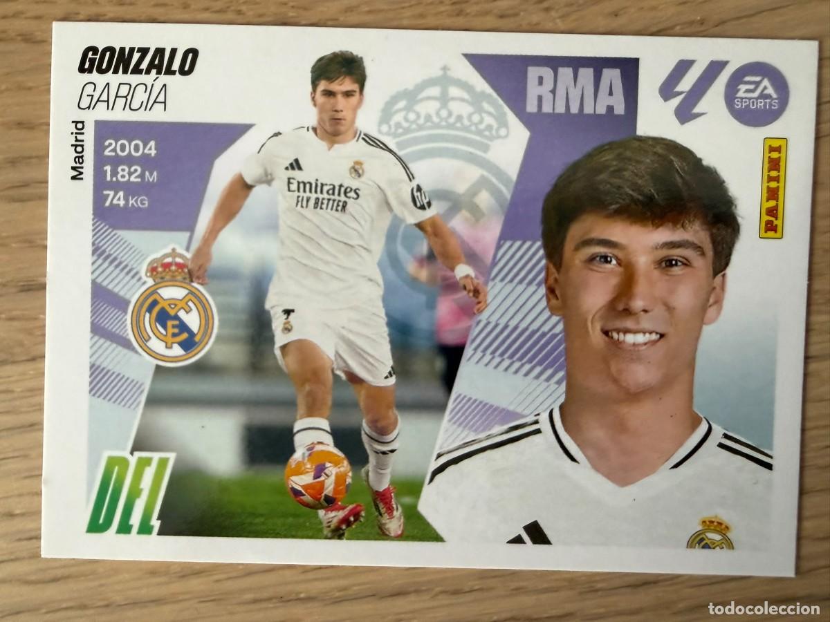 Cromos de f&uacute;tbol: 18 BIS GONZALO COLOCA REAL MADRID 25 26 2025 2026 LIGA EA SPORTS COLECCIONES ESTE SIN PEGAR