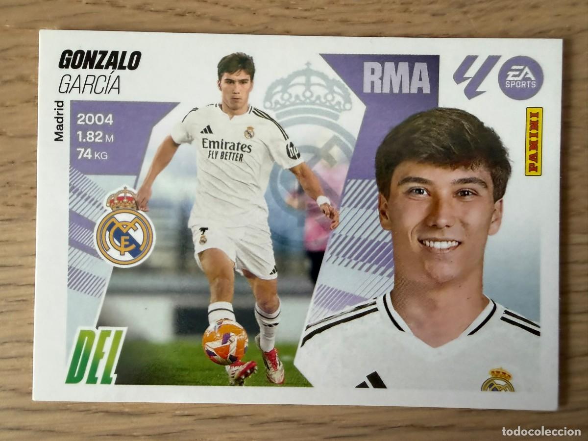 Cromos de f&uacute;tbol: 18 BIS GONZALO COLOCA REAL MADRID 25 26 2025 2026 LIGA EA SPORTS COLECCIONES ESTE SIN PEGAR