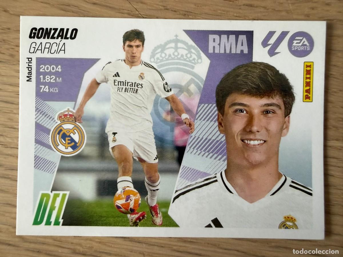 Cromos de f&uacute;tbol: 18 BIS GONZALO COLOCA REAL MADRID 25 26 2025 2026 LIGA EA SPORTS COLECCIONES ESTE SIN PEGAR