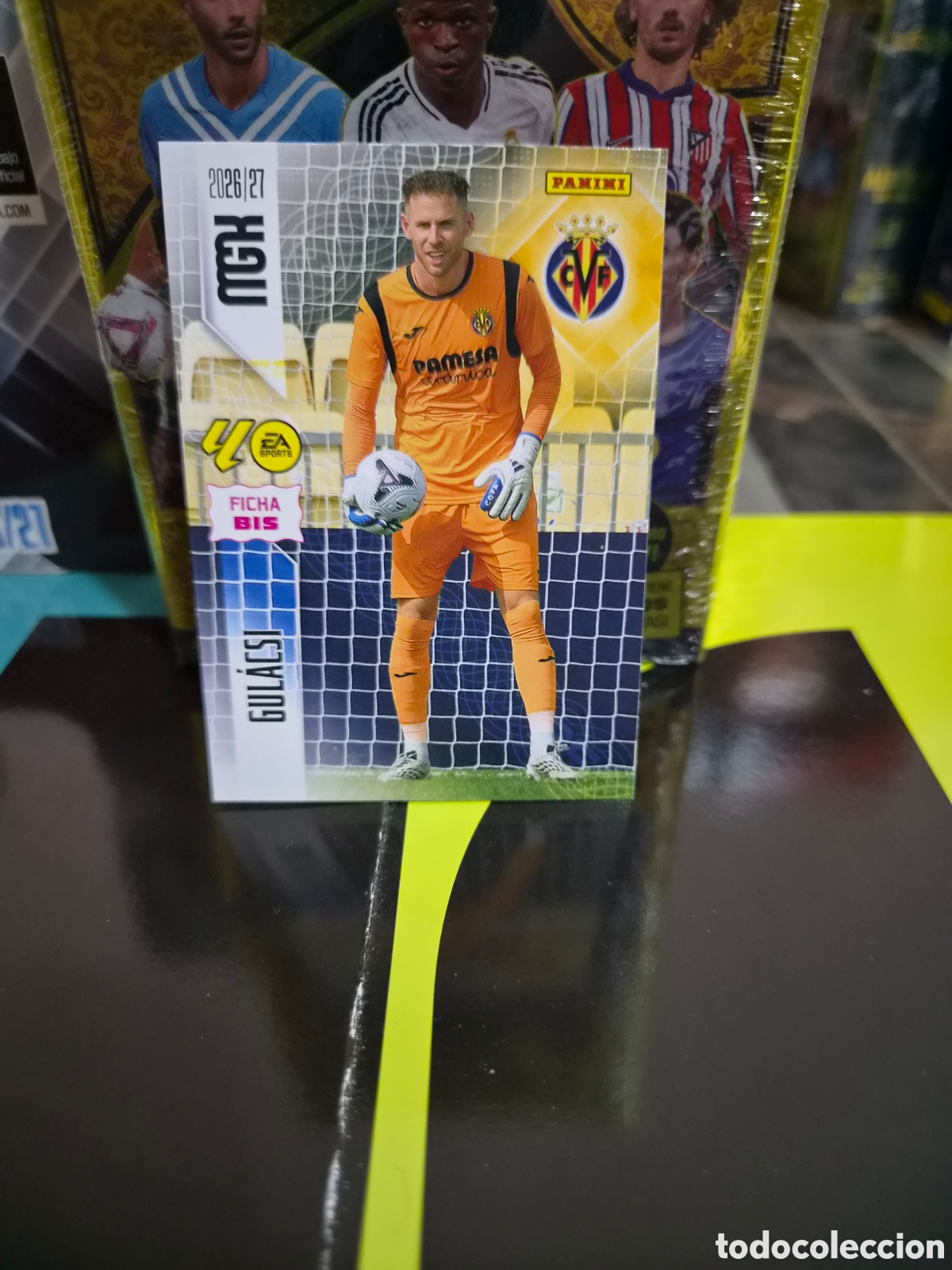 Cromos de f&uacute;tbol: N&deg;363Bis Villarreal Gulacsi Megacracks 26/27