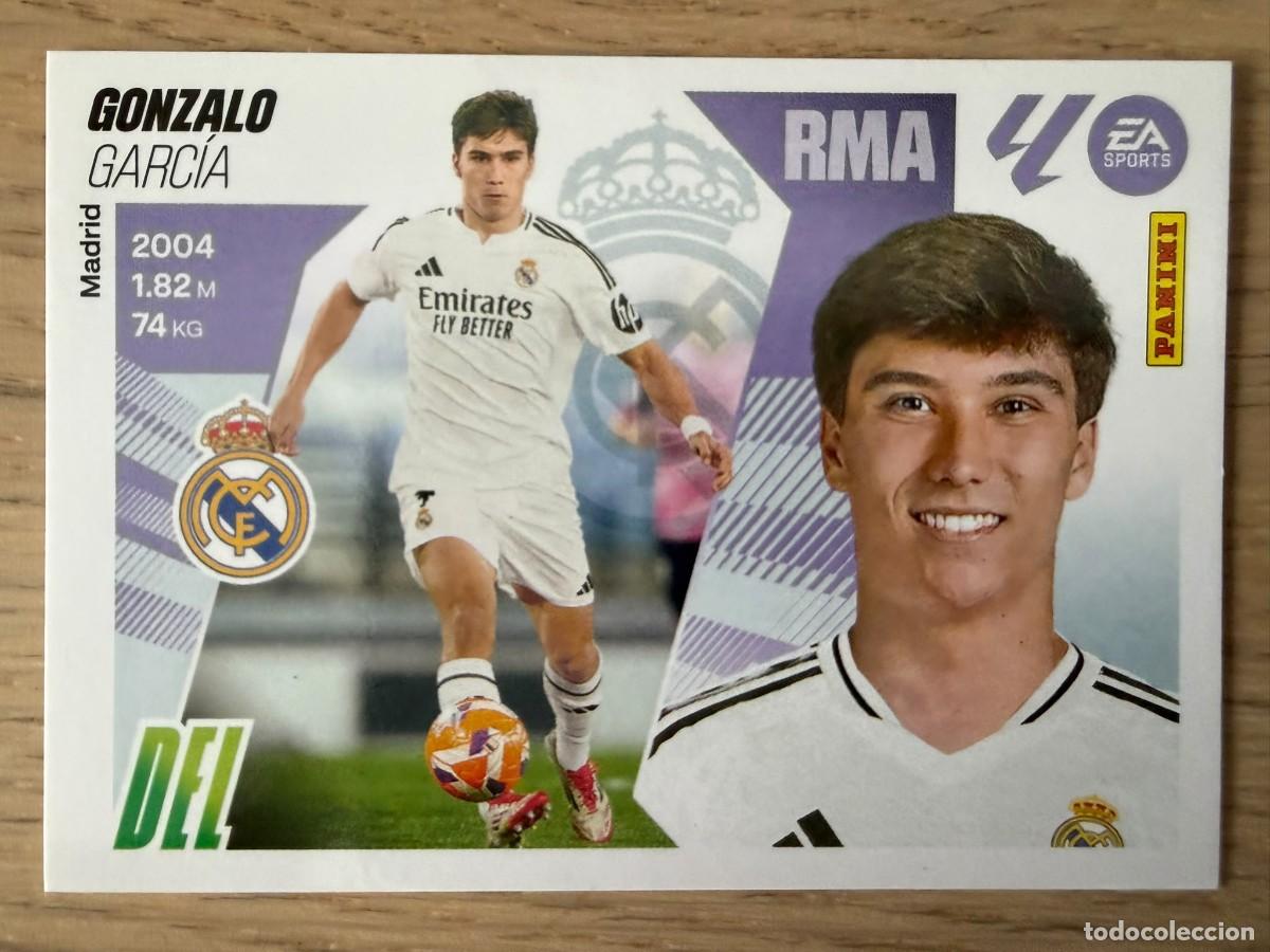 Cromos de f&uacute;tbol: 18 BIS GONZALO COLOCA REAL MADRID 25 26 2025 2026 LIGA EA SPORTS COLECCIONES ESTE SIN PEGAR