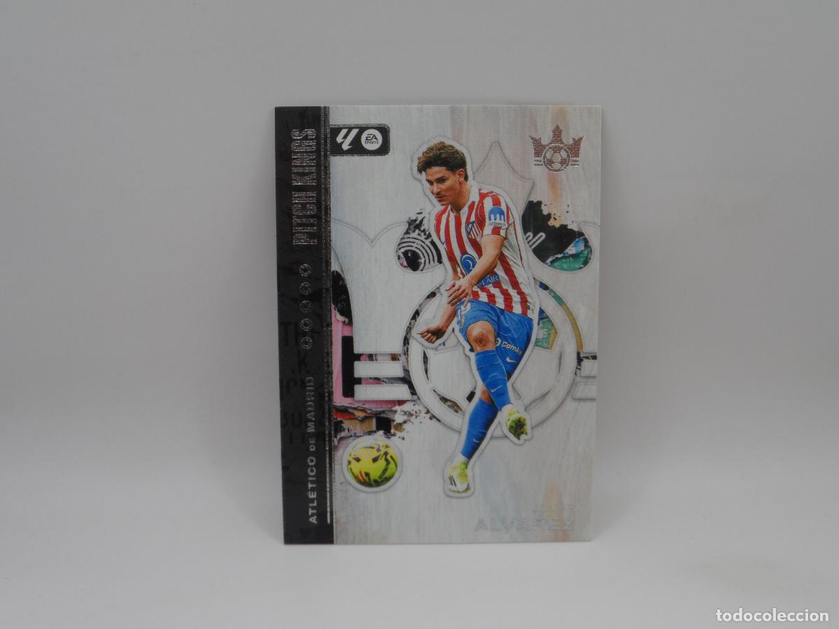 Cromos de f&uacute;tbol: 14 JULIAN ALVAREZ ATLETICO DE MADRID PANINI PITCH KINGS 2025 2026 25 26