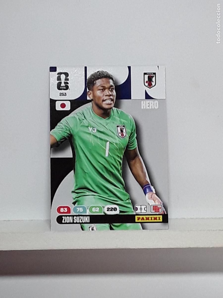 Cromos de f&uacute;tbol: ADRENALYN MUNDIAL 2026 WORLD CUP 26 ALBUM PANINI N 253 JAPON JAPAN ZION SUZUKI