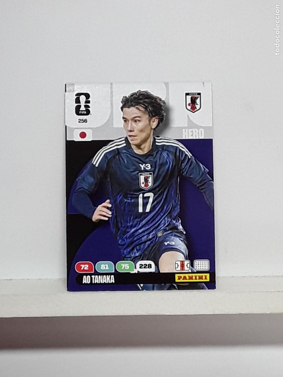 Cromos de f&uacute;tbol: ADRENALYN MUNDIAL 2026 WORLD CUP 26 ALBUM PANINI N 256 JAPON JAPAN AO TANAKA