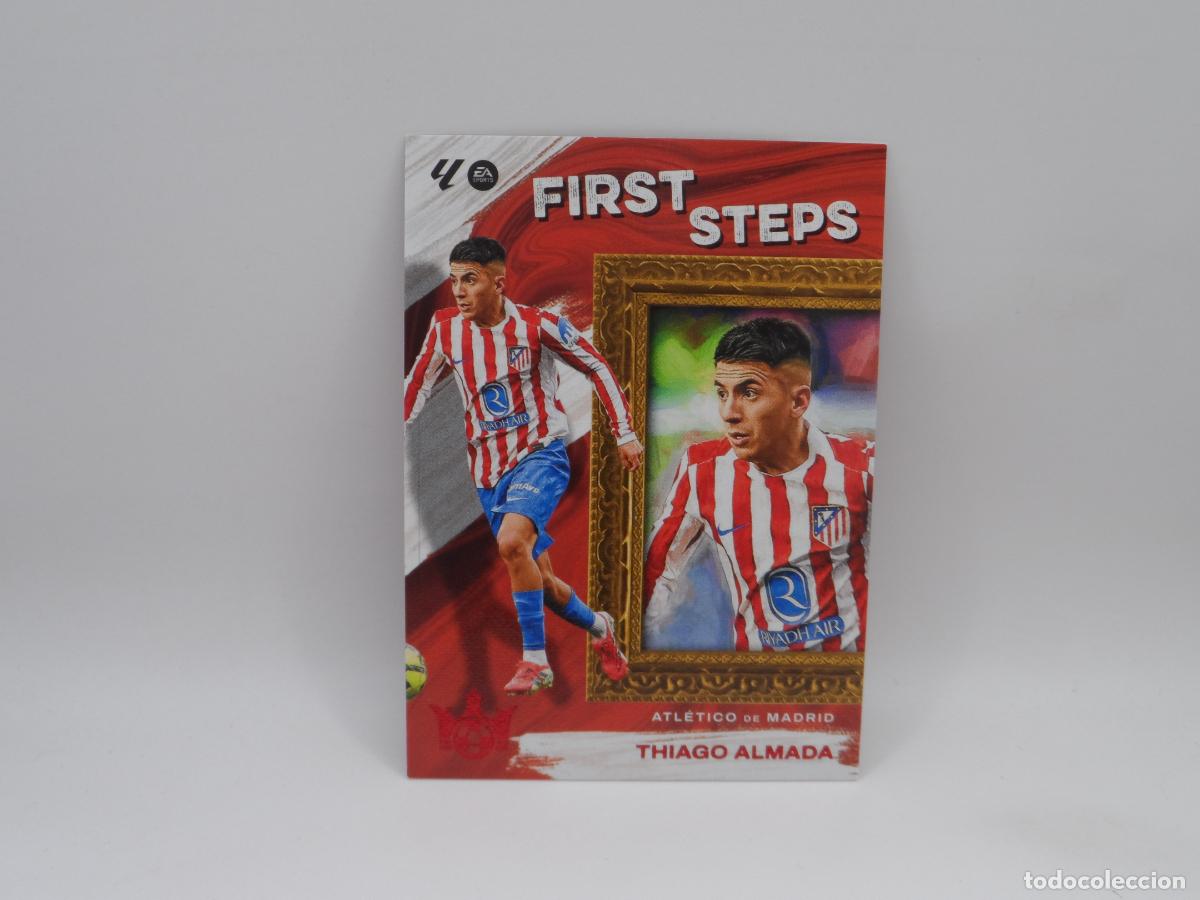 Cromos de f&uacute;tbol: NUMERADA /199 THIAGO ALMADA ATLETICO DE MADRID FIRST STEPS PANINI PITCH KINGS 2025 2026 25 26