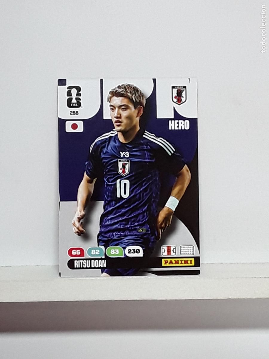 Cromos de f&uacute;tbol: ADRENALYN MUNDIAL 2026 WORLD CUP 26 ALBUM PANINI N 258 JAPON JAPAN RITSU DOAN