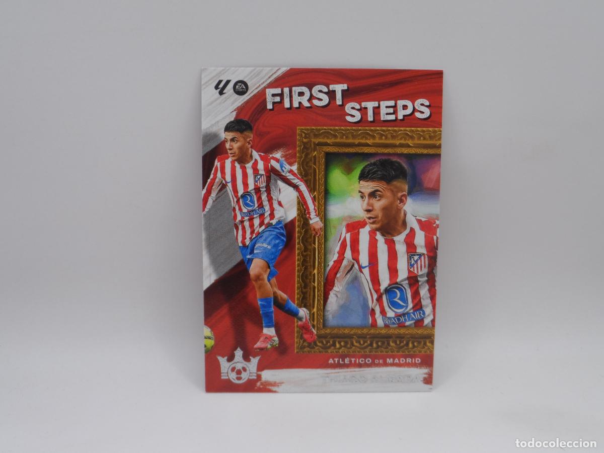 Cromos de f&uacute;tbol: 12 THIAGO ALMADA ATLETICO DE MADRID FIRST STEPS PANINI PITCH KINGS 2025 2026 25 26