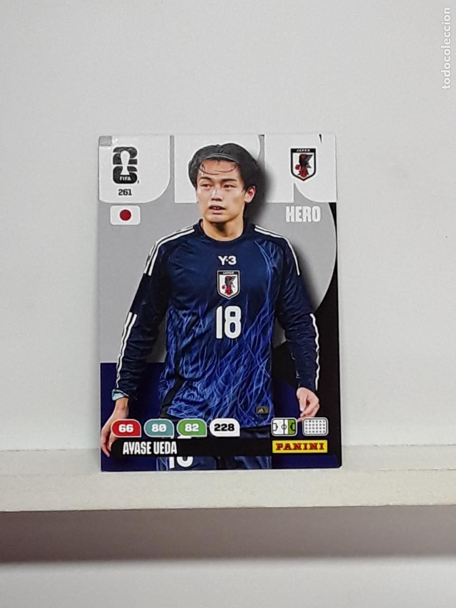 Cromos de f&uacute;tbol: ADRENALYN MUNDIAL 2026 WORLD CUP 26 ALBUM PANINI N 261 JAPON JAPAN AYASE UEDA