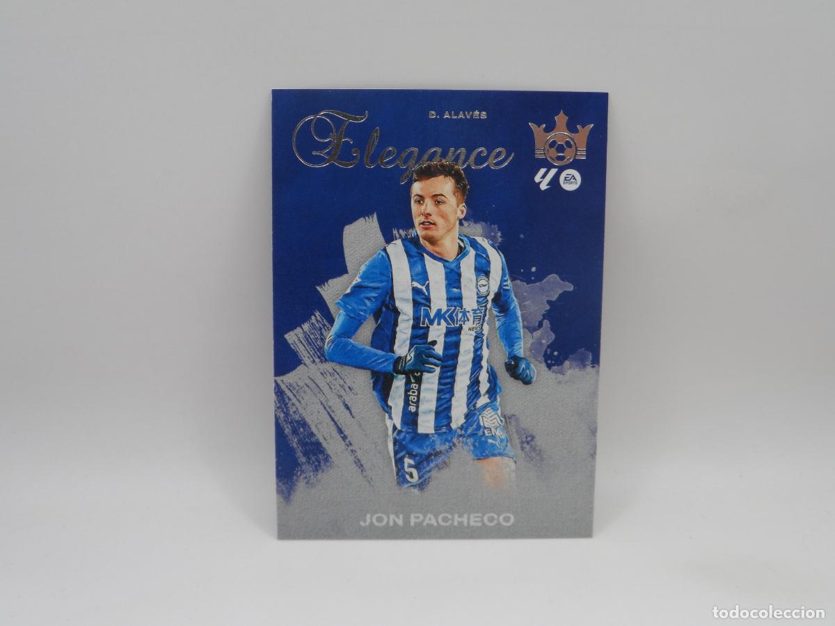 Cromos de f&uacute;tbol: 8 JON PACHECO DEPORTIVO ALAVES ELEGANCE PANINI PITCH KINGS 2025 2026 25 26