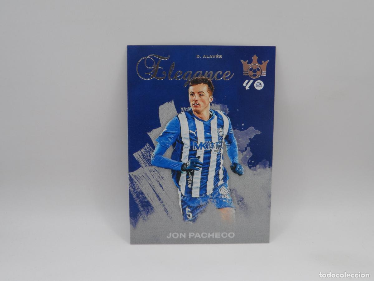 Cromos de f&uacute;tbol: 8 JON PACHECO DEPORTIVO ALAVES ELEGANCE PANINI PITCH KINGS 2025 2026 25 26