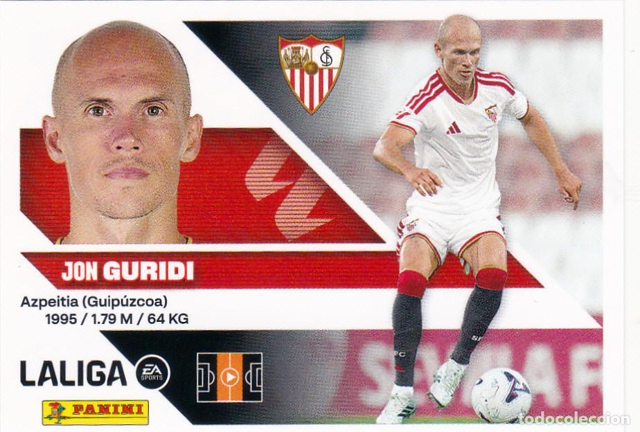 Cromos de f&uacute;tbol: ESTE 2026-27 * GURIDI * N&ordm; 13 - 2&ordf; EDICI&Oacute;N DEL SEVILLA (NUEVO DE SOBRE) (A-20)