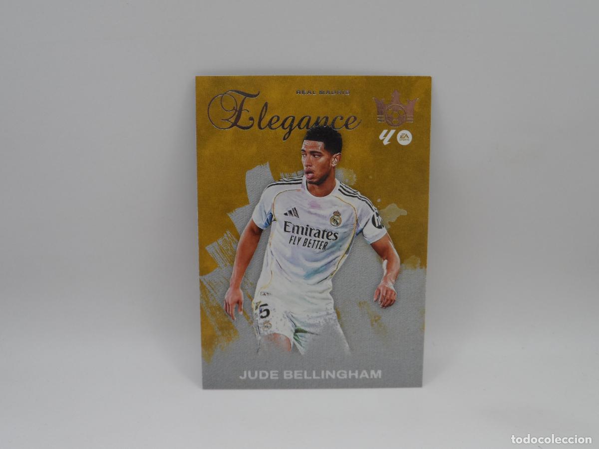Cromos de f&uacute;tbol: 11 JUDE BELLINGHAM REAL MADRID ELEGANCE PANINI PITCH KINGS 2025 2026 25 26