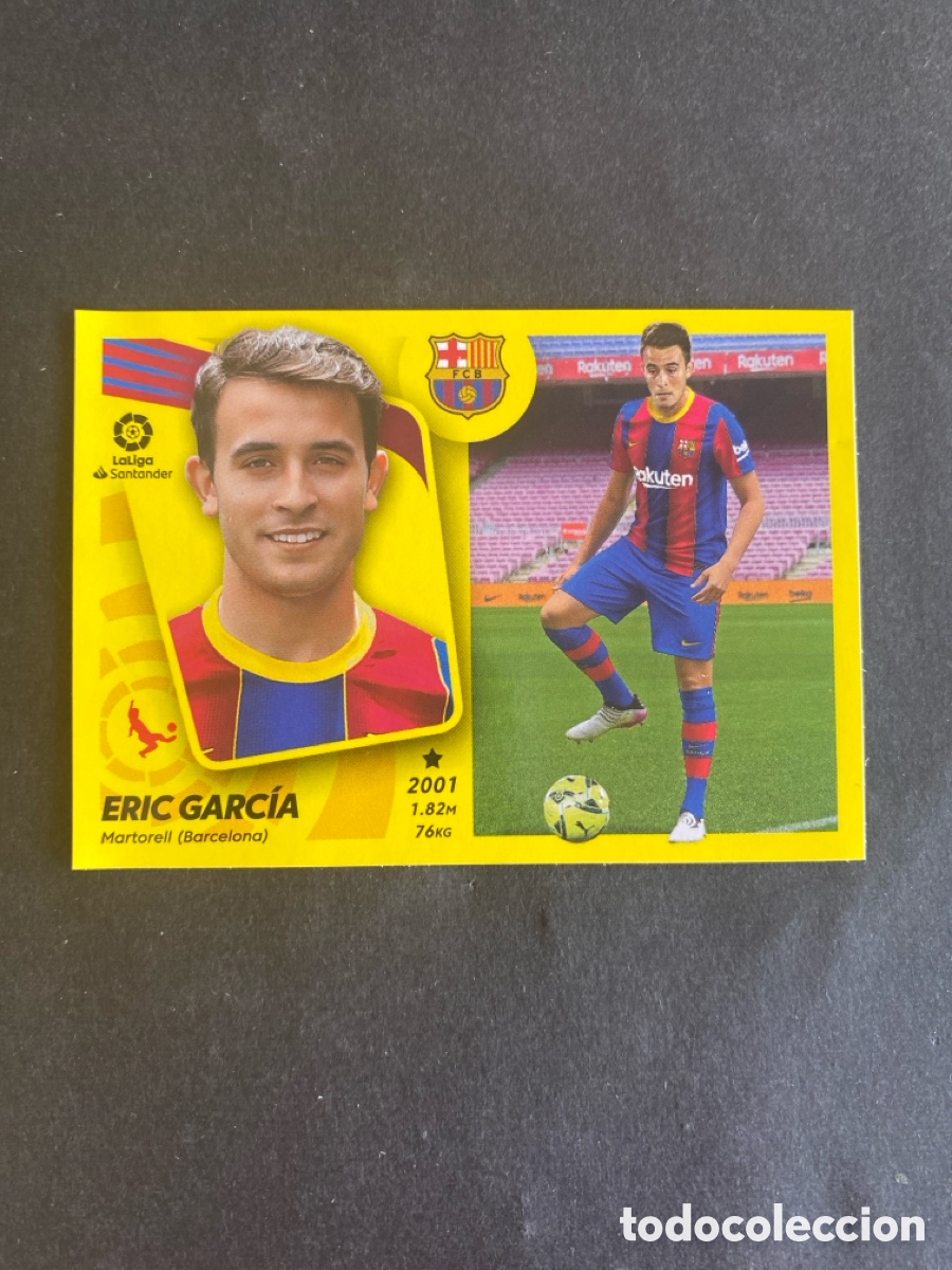 Football Stickers: Cromo liga 21/22 Barcelona N* 4 &uacute;ltimos fichajes