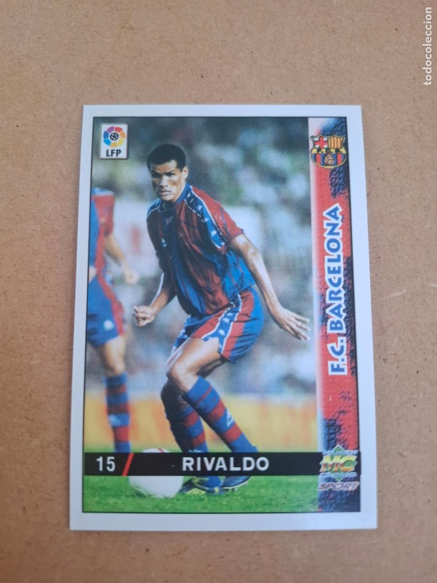 Cromos de f&uacute;tbol: MUNDICROMO 98 99 1998 1999 - 15 RIVALDO - FC. BARCELONA