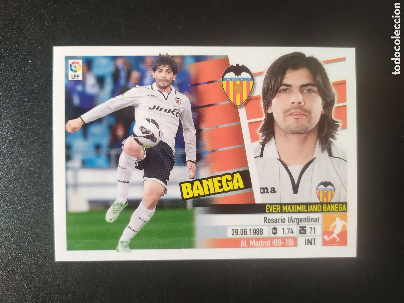 Football Stickers: Liga este 2013 2014 13 14 panini Banega n&ordm; 8 Valencia