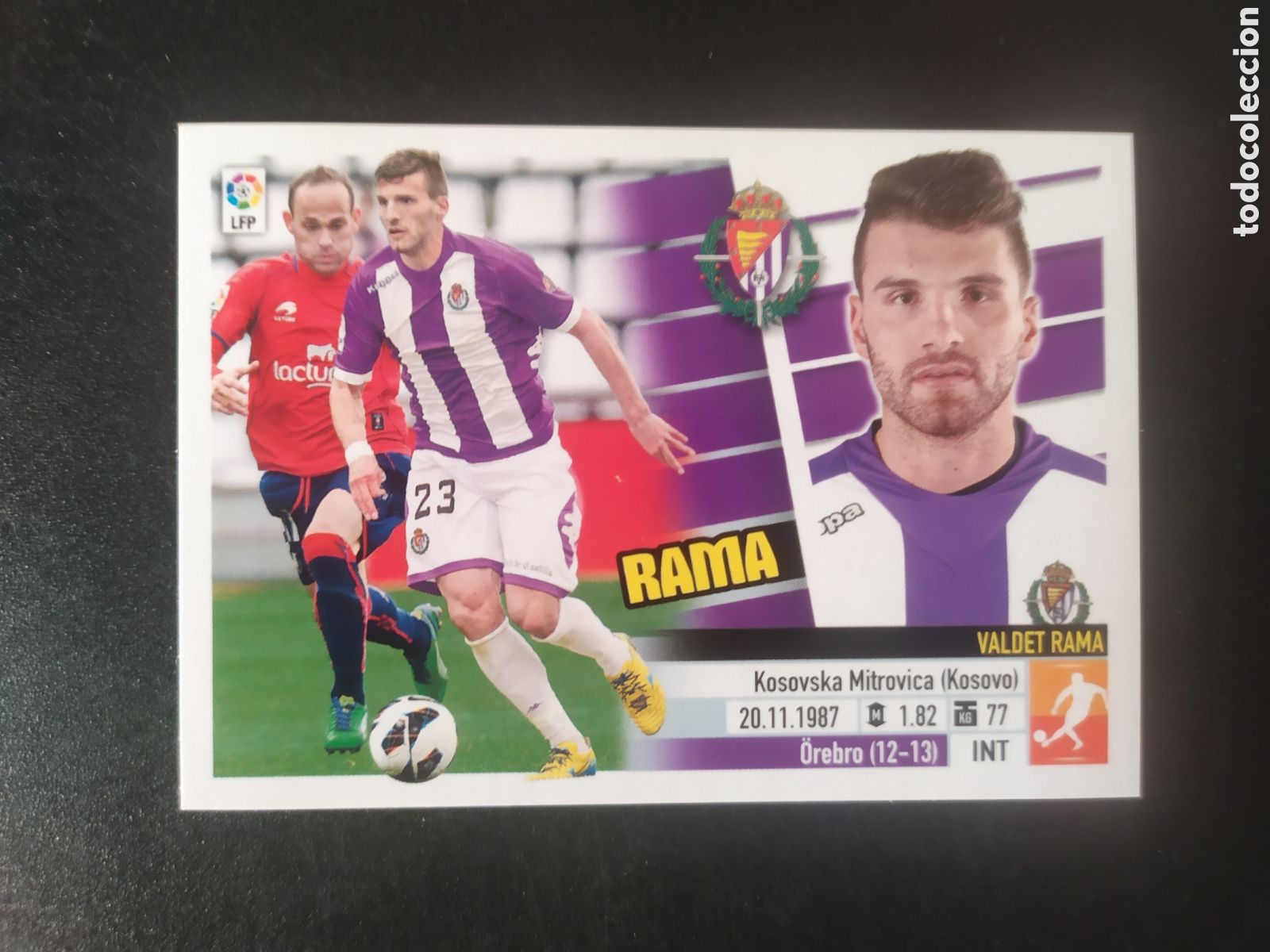 Football Stickers: Liga este 2013 2014 13 14 panini Rama n&ordm; 11 B Valladolid