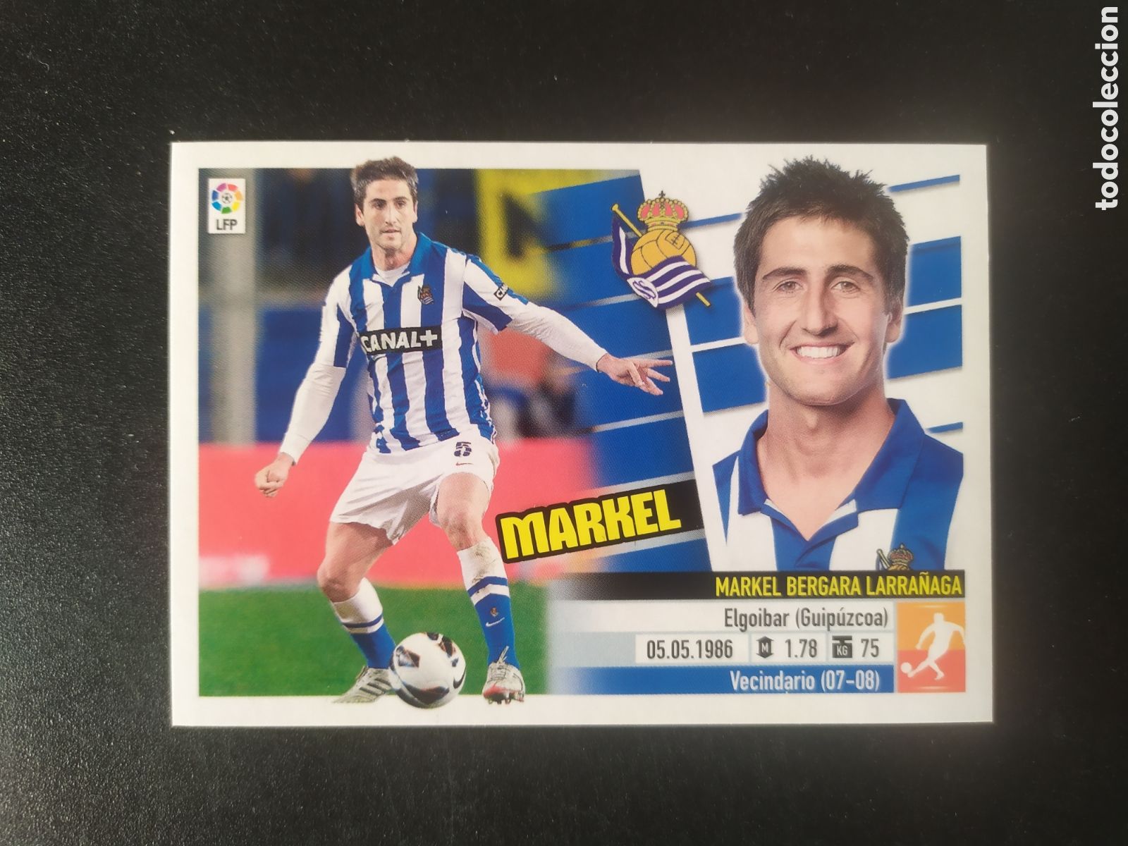 Football Stickers: Liga este 2013 2014 13 14 panini Markel n&ordm; 8 Real Sociedad