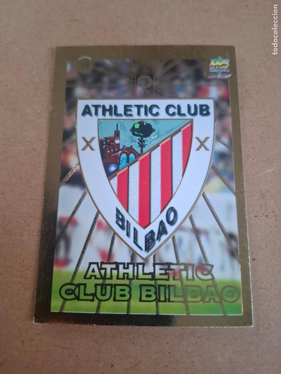 Cromos de f&uacute;tbol: MUNDICROMO 98 99 1998 1999 - 19 ESCUDO - ATHLETIC CLUB