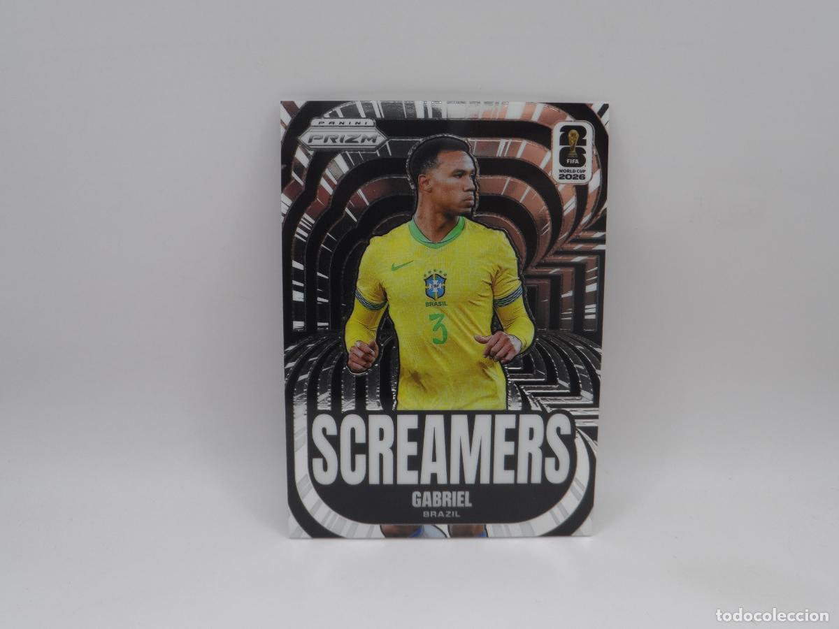 Cromos de f&uacute;tbol: 20 GABRIEL BRASIL SCREAMERS PANINI PRIZM WORLD CUP 2026