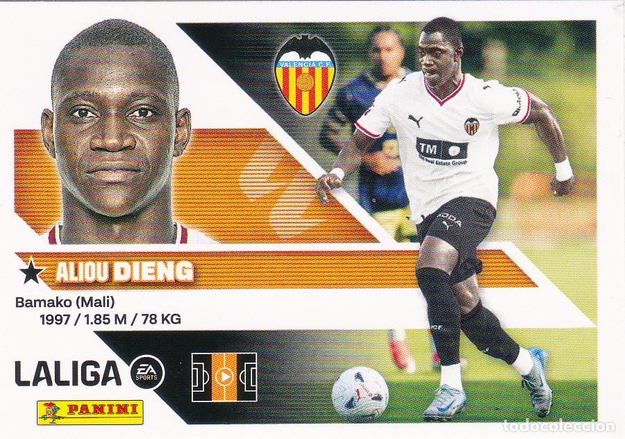 Cromos de f&uacute;tbol: ESTE 2026-27 * DIENG * N&ordm; 16BIS - 2&ordf; EDICI&Oacute;N COLOCA DEL VALENCIA (NUEVO DE SOBRE) (A-20)