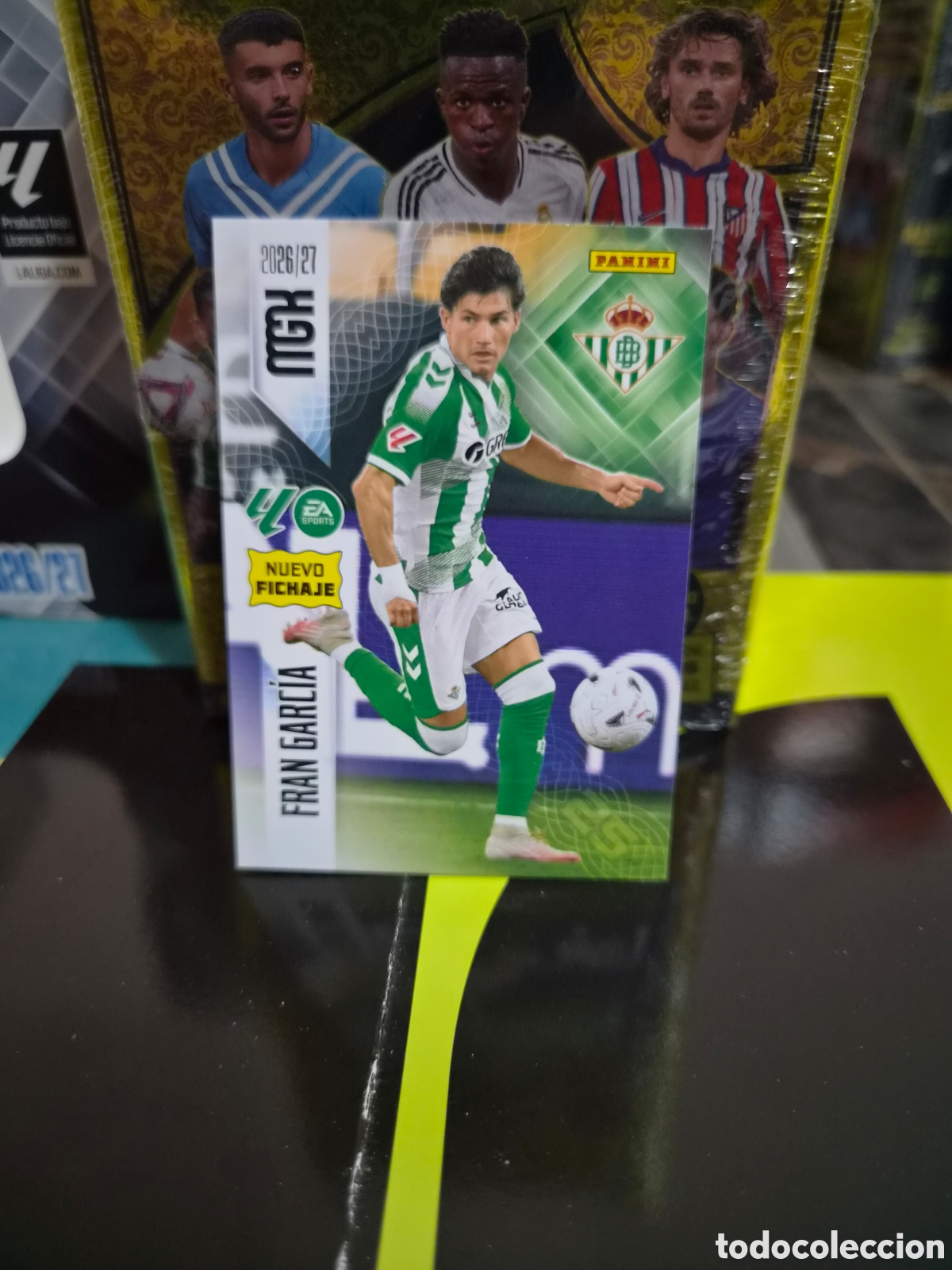 Cromos de f&uacute;tbol: N&deg;455 Nuevo Fichaje Fran Garcia Megacracks 26/27