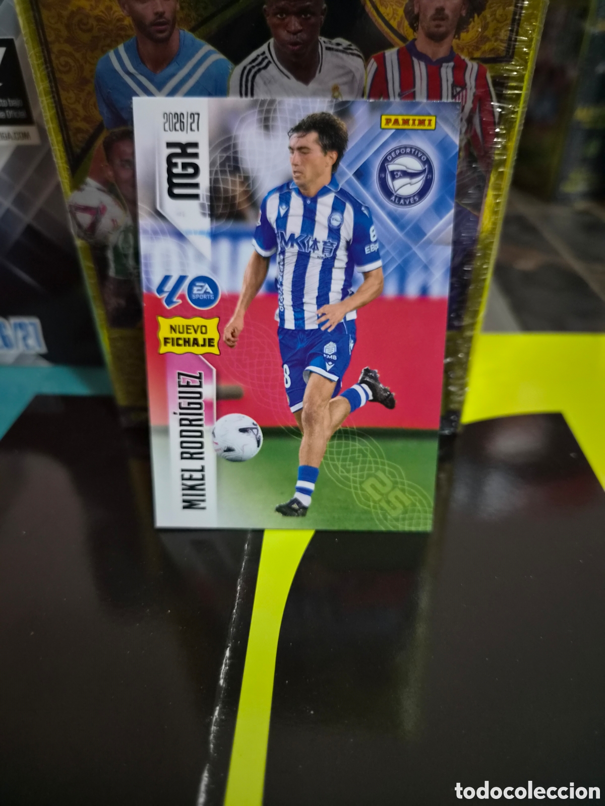 Cromos de f&uacute;tbol: N&deg;456 Nuevo Fichaje Mikel Rodr&iacute;guez Megacracks 26/27