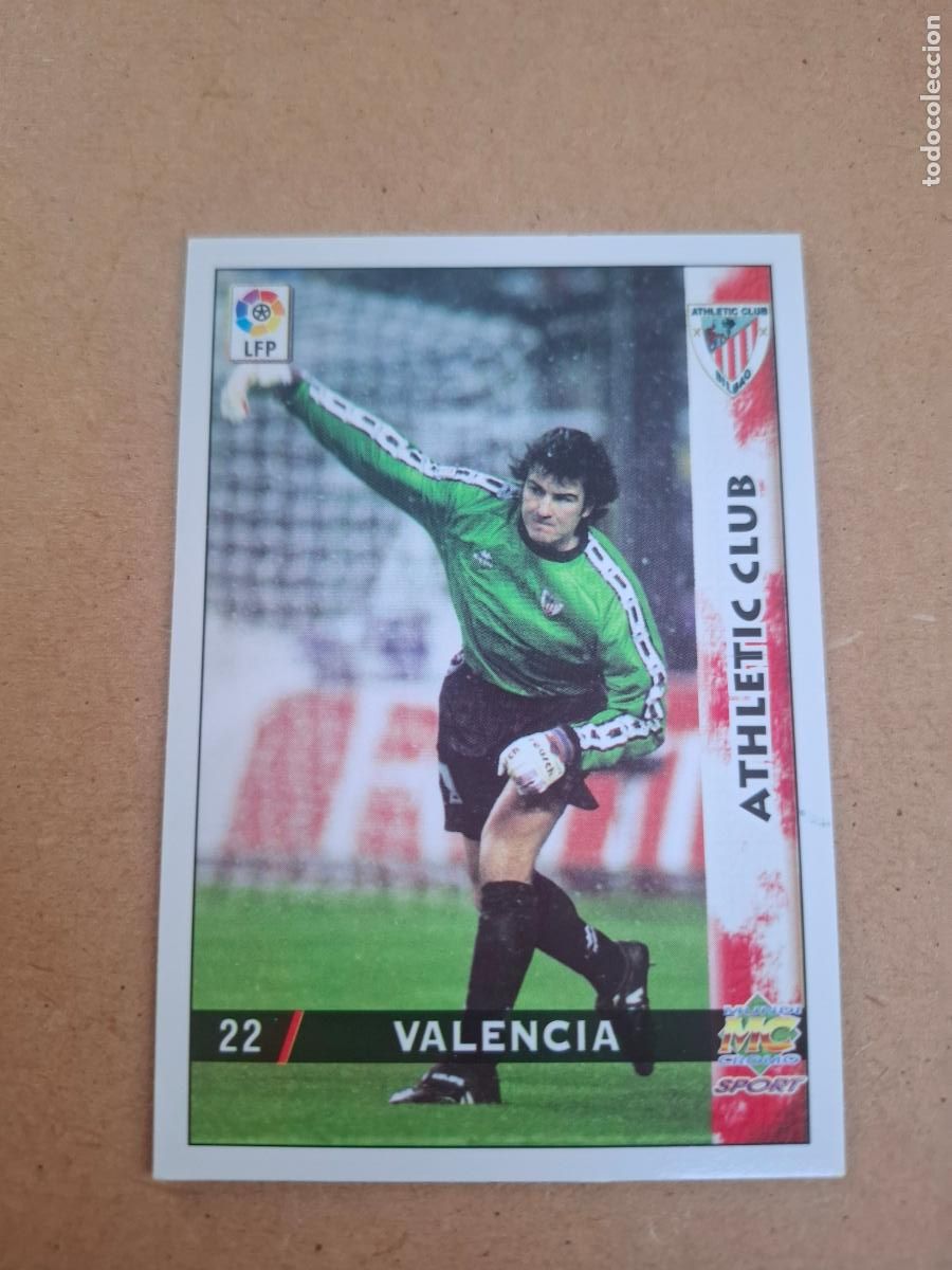Cromos de f&uacute;tbol: MUNDICROMO 98 99 1998 1999 - 22 VALENCIA - ATHLETIC CLUB