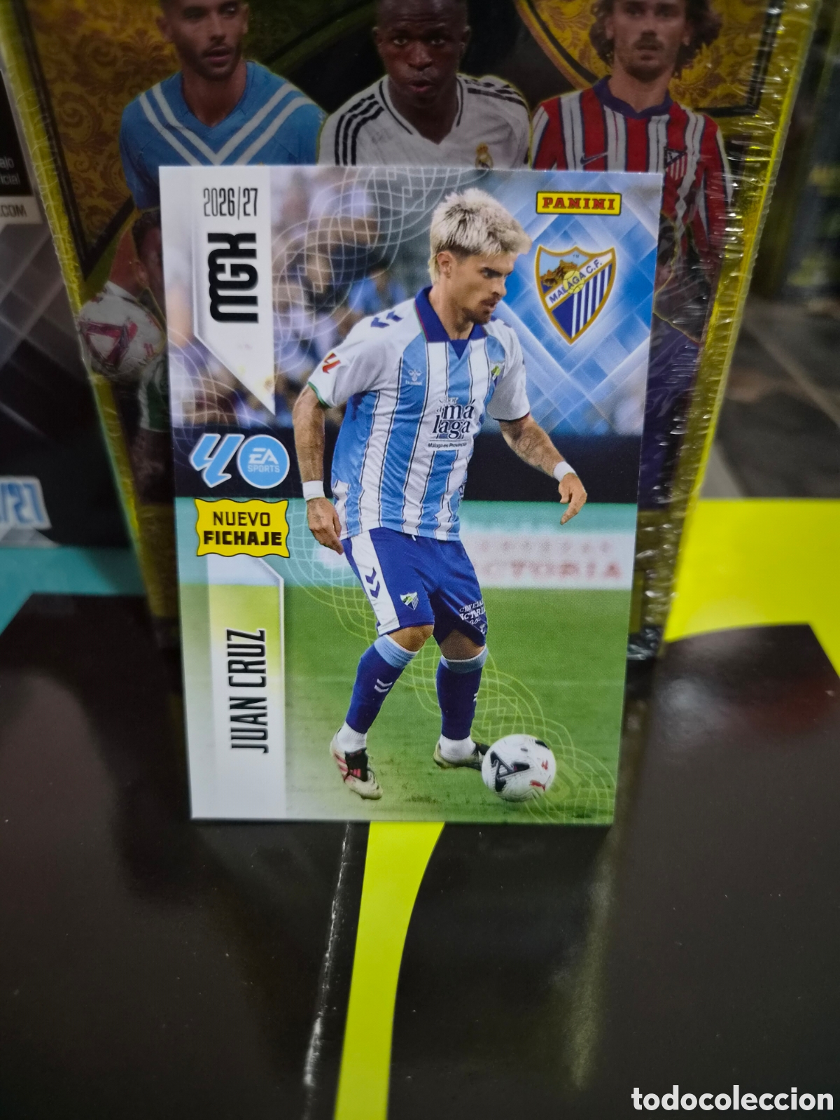 Cromos de f&uacute;tbol: N&deg;458 Nuevo Fichaje Juan Cruz Megacracks 26/27
