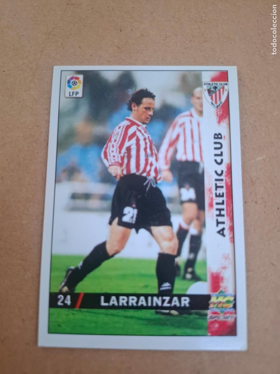 Cromos de f&uacute;tbol: MUNDICROMO 98 99 1998 1999 - 24 LARRAINZAR - ATHLETIC CLUB