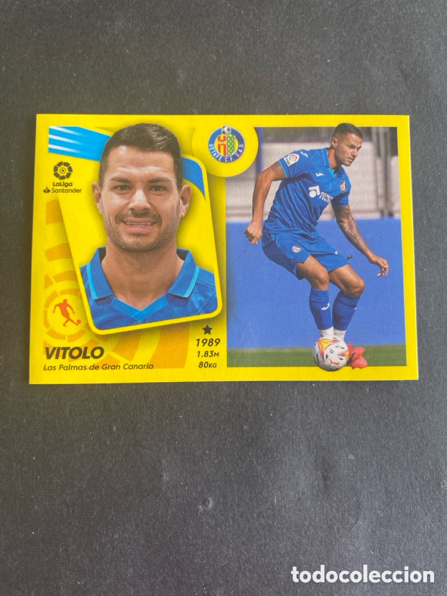 Cromos de f&uacute;tbol: Cromo liga 21/22 Getafe N* 14 &uacute;ltimos fichajes