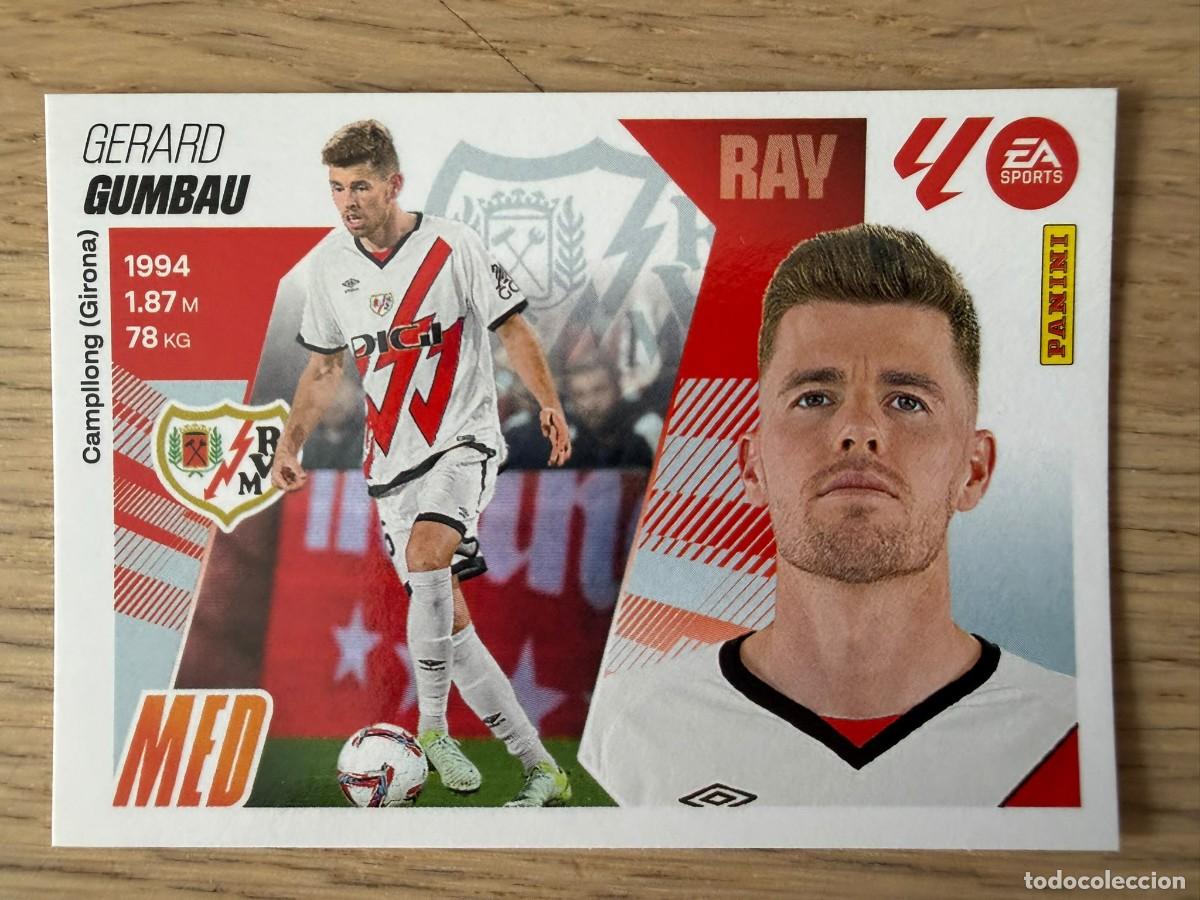 Cromos de f&uacute;tbol: 13 BIS GUMBAU COLOCA RAYO VALLECANO 25 26 2025 2026 LIGA EA SPORTS COLECCIONES ESTE SIN PEGAR
