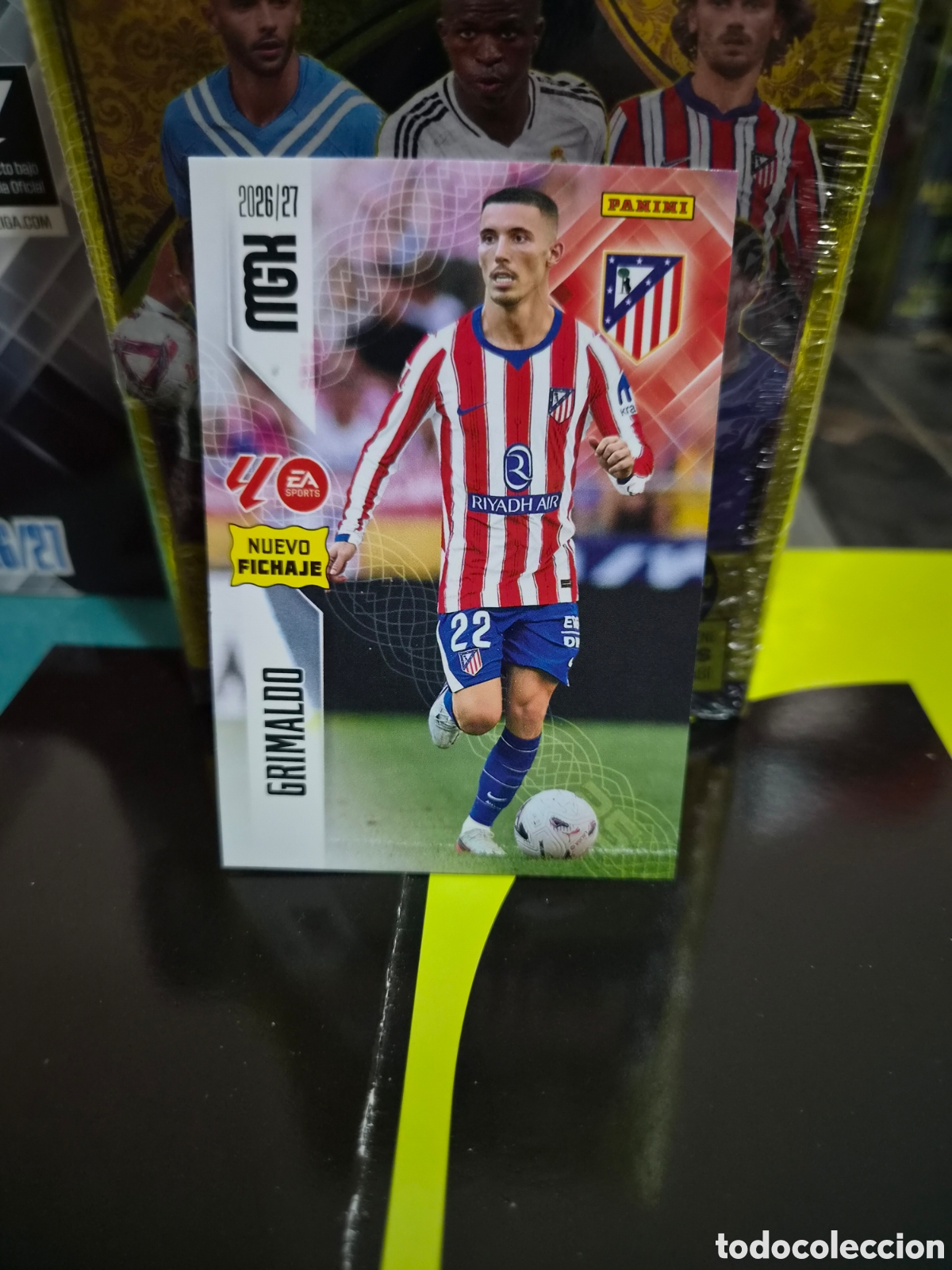 Cromos de f&uacute;tbol: N&deg;459 Nuevo Fichaje Grimaldo Megacracks 26/27