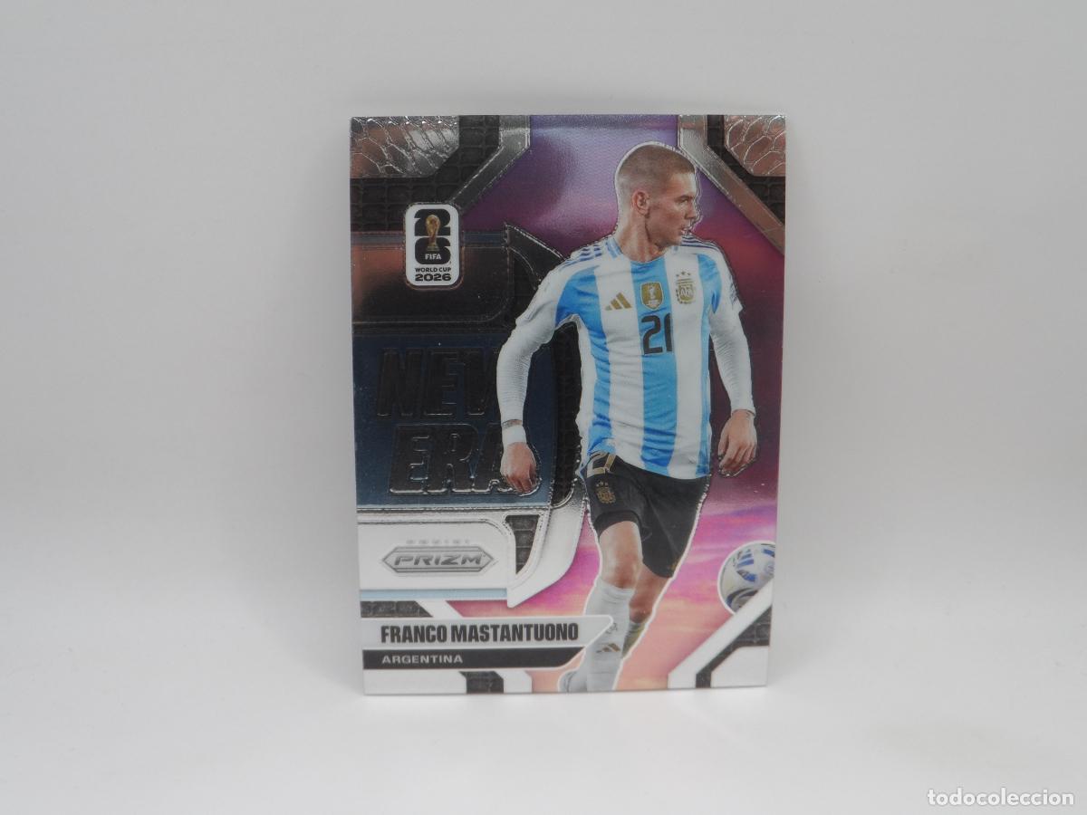Cromos de f&uacute;tbol: 24 FRANCO MASTANTUONO NEW ERA ARGENTINA PANINI PRIZM WORLD CUP 2026