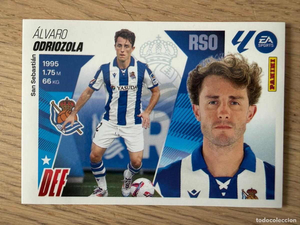 Football Stickers: 8 BIS ODRIOZOLA COLOCA REAL SOCIEDAD 25 26 2025 2026 LIGA EA SPORTS COLECCIONES ESTE SIN PEGAR