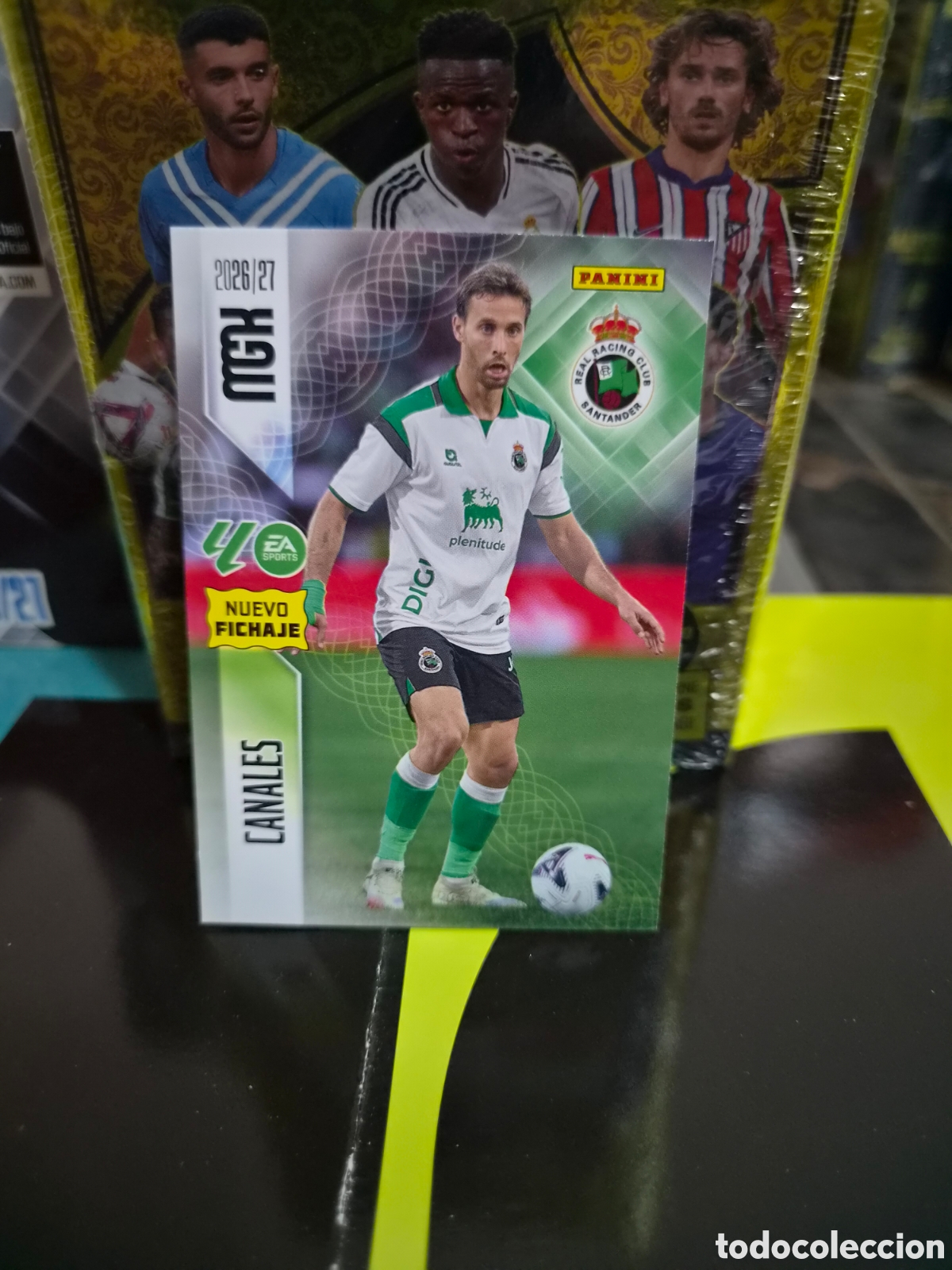 Football Stickers: N&deg;460 Nuevo Fichaje Canales Megacracks 26/27
