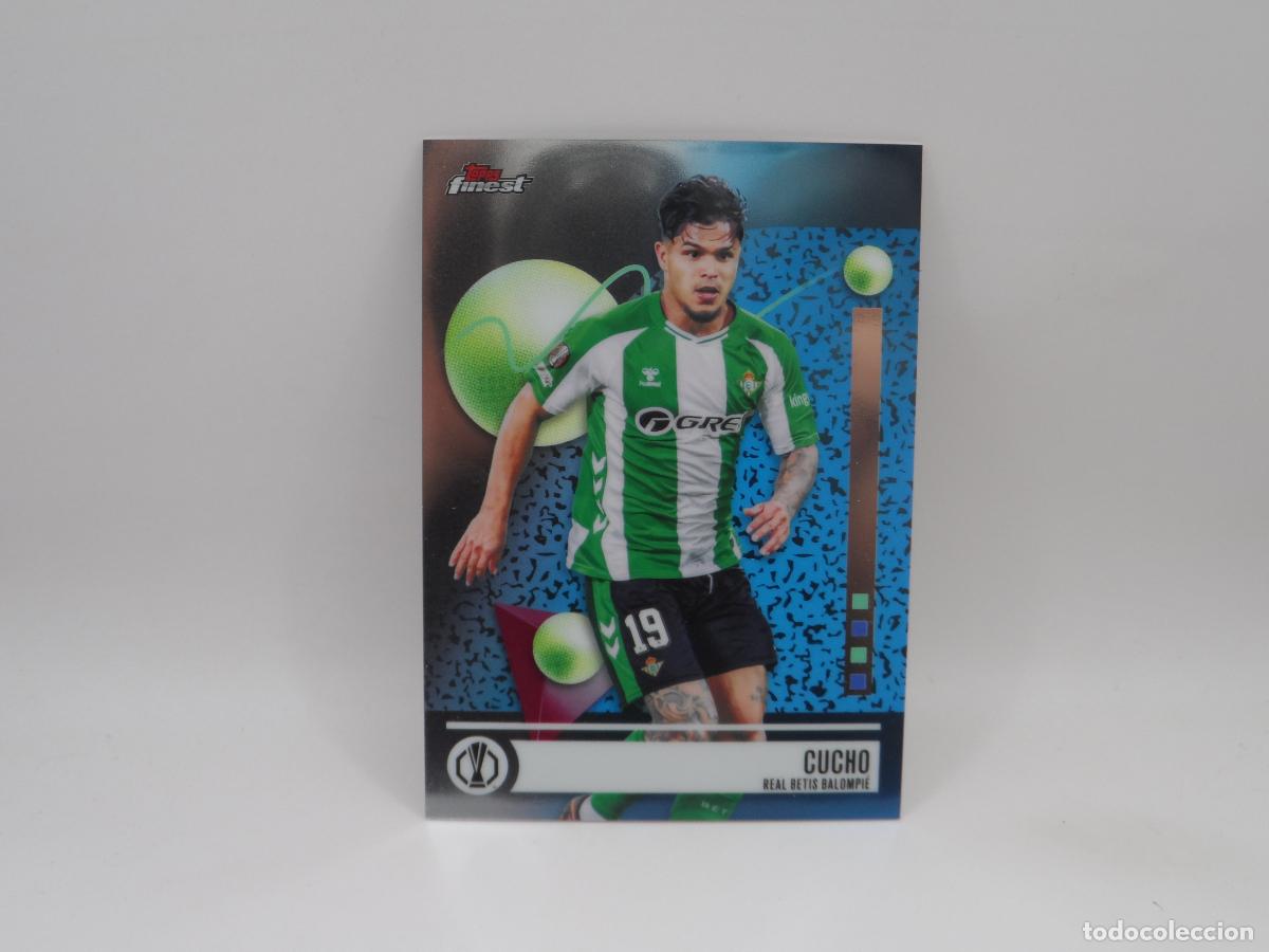 Football Stickers: 108 CUCHO HERNANDEZ BETIS TOPPS FINEST 2025 2026 25 26