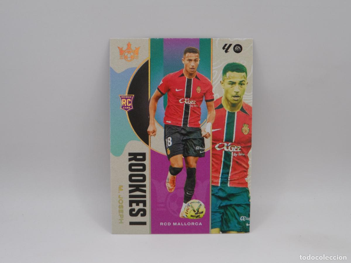 Cromos de f&uacute;tbol: 5 M. JOSEPH MALLORCA ROOKIES I PANINI PITCH KINGS 2025 2026 25 26 ROOKIE RC