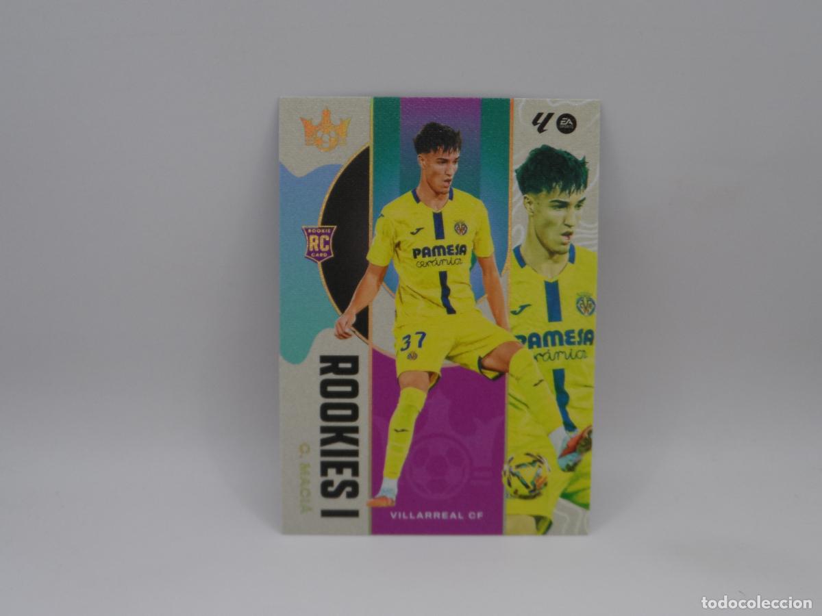 Cromos de f&uacute;tbol: 2 C. MACIA VILLARREAL ROOKIES I PANINI PITCH KINGS 2025 2026 25 26 ROOKIE RC