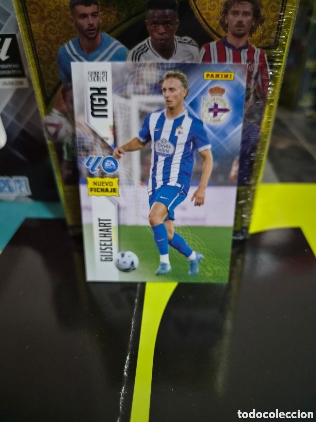 Cromos de f&uacute;tbol: N&deg;463 Nuevo Fichaje Gijselhart Megacracks 26/27