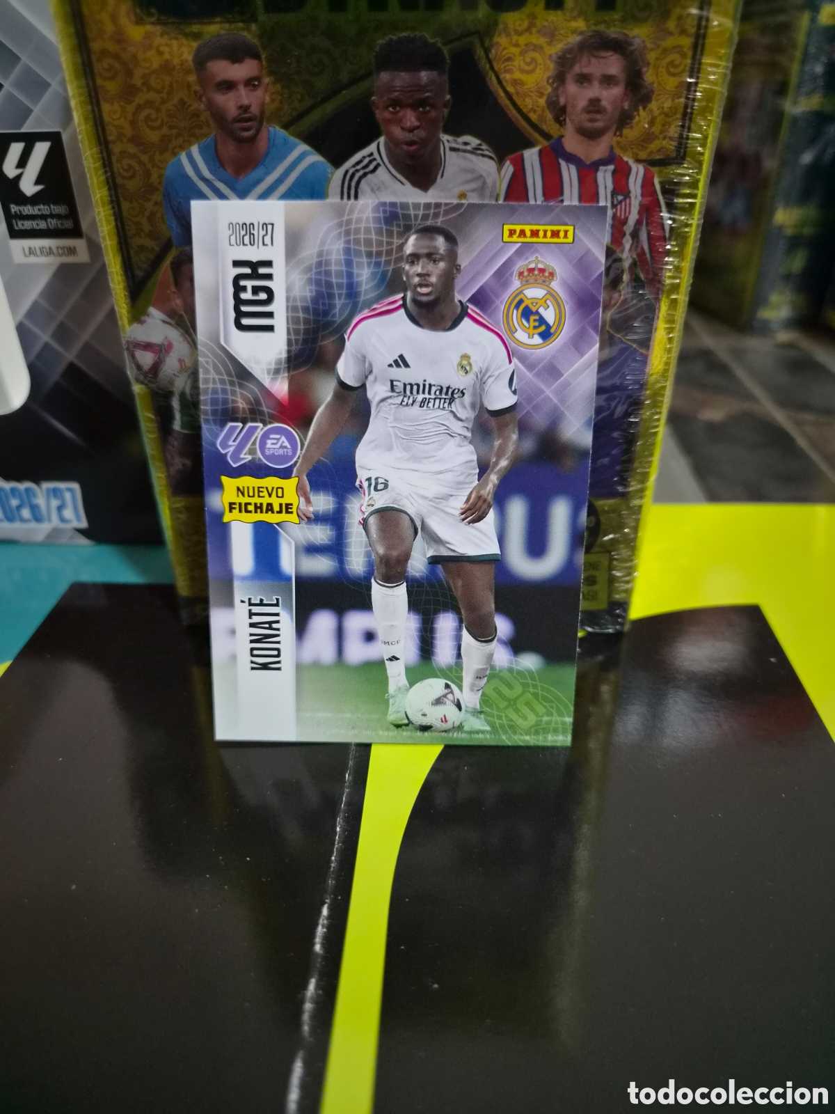 Cromos de f&uacute;tbol: N&deg;464 Nuevo Fichaje Konate Megacracks 26/27