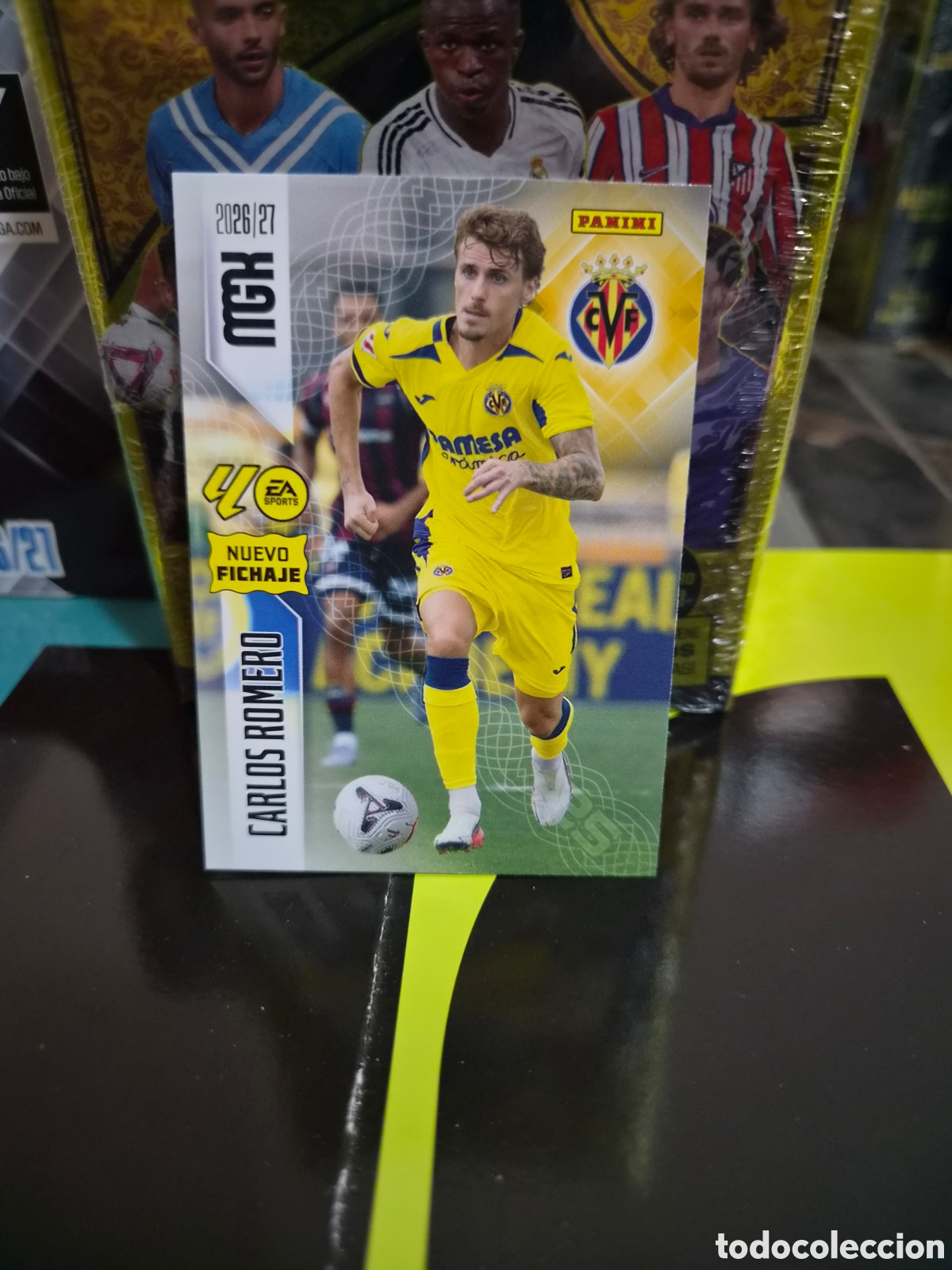 Cromos de f&uacute;tbol: N&deg;466 Nuevo Fichaje Carlos Romero Megacracks 26/27