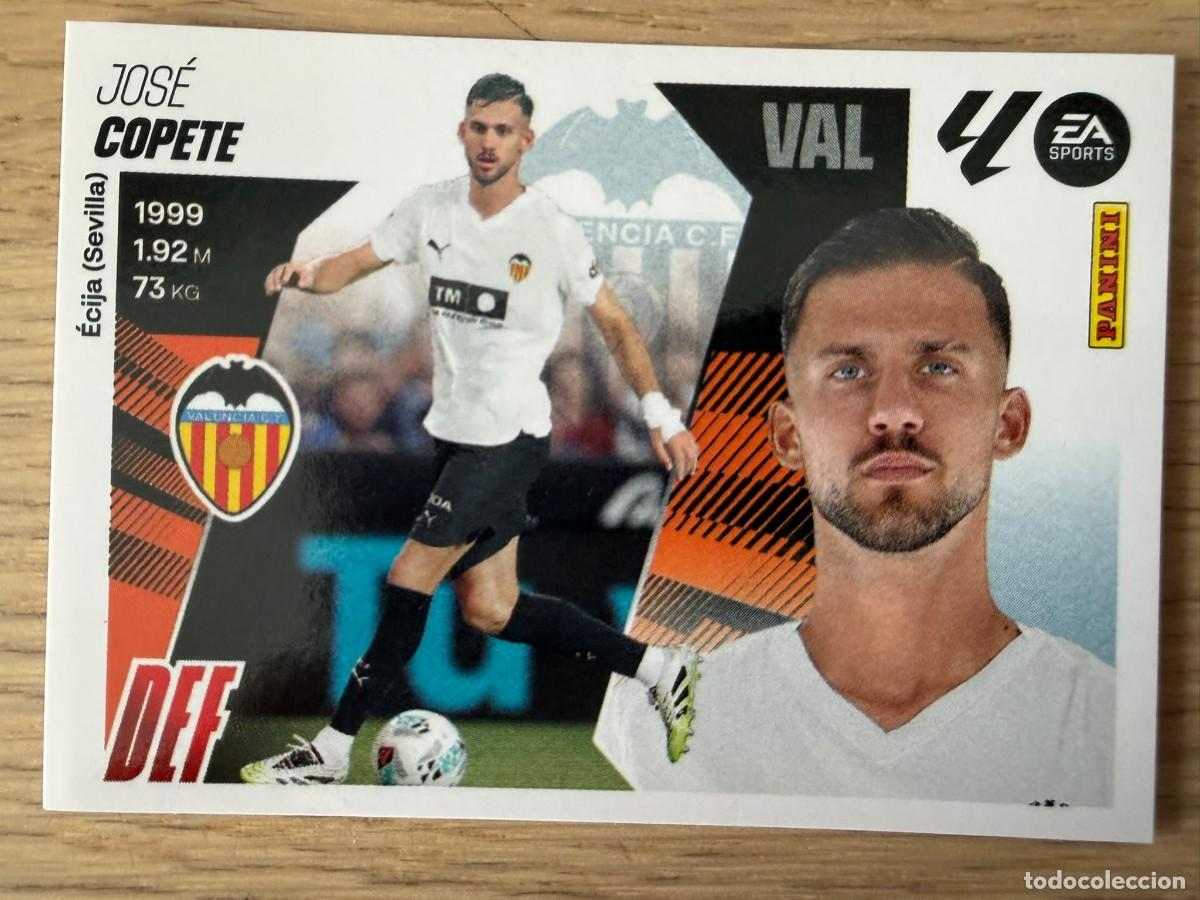 Cromos de f&uacute;tbol: 6 BIS COPETE COLOCA VALENCIA 25 26 2025 2026 LIGA EA SPORTS COLECCIONES ESTE SIN PEGAR