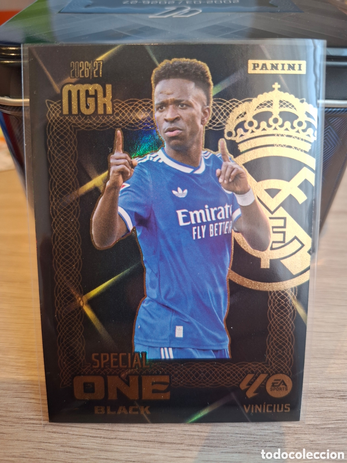 Cromos de f&uacute;tbol: Vinicius Special One Black